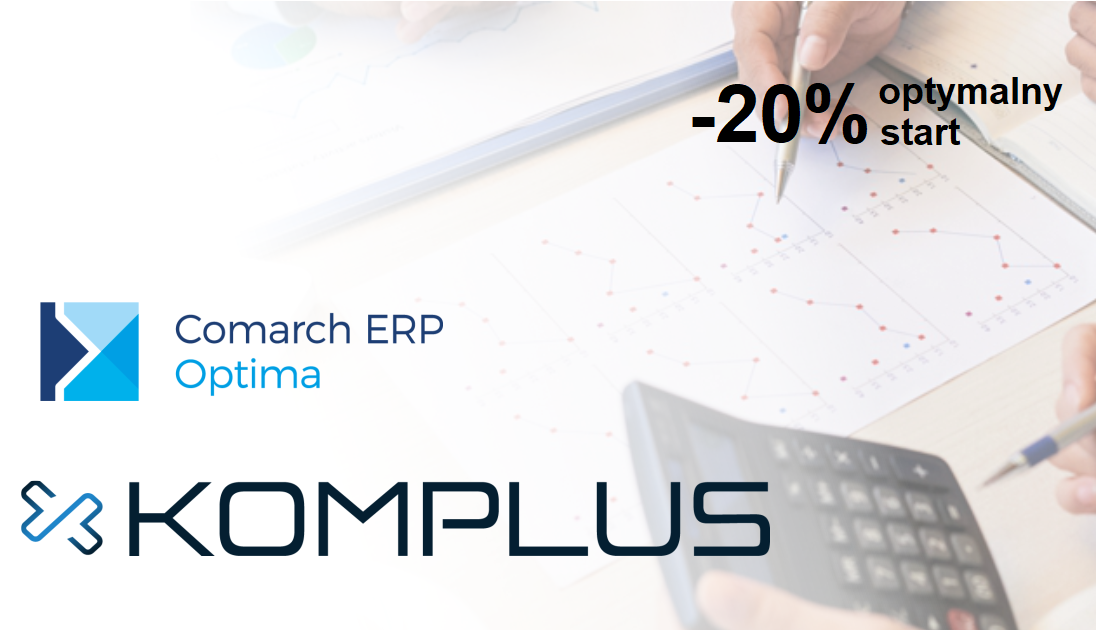 Optymalny start – promocja  Comarch ERP Optima
