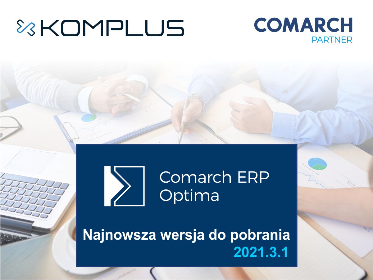 Nowa wersja Comarch ERP Optima