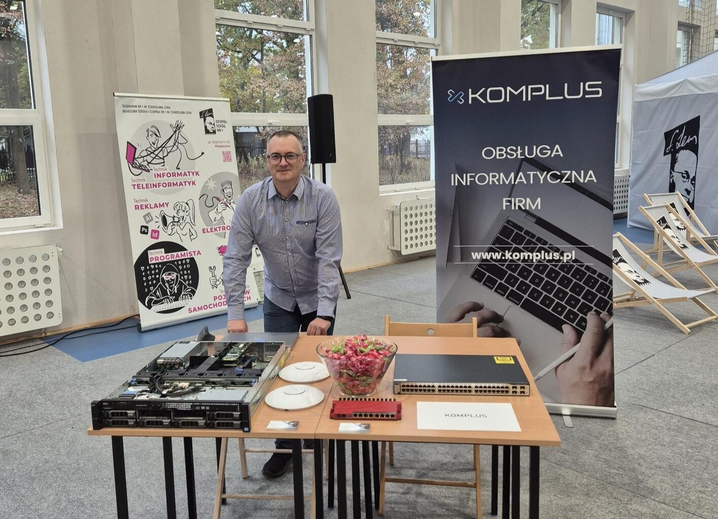 Spotkanie z Młodzieżą. Dni kariery w ZS nr 1 w Piasecznie